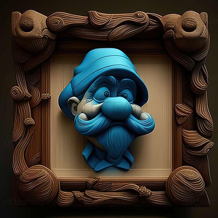 3D модель Smurfs 2 Гра Smurfs 2 (STL)